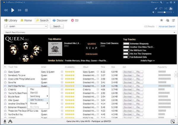 iMesh is one of the best MP3 songs downloading software.