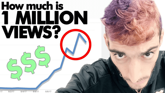 How Much Does YouTube Pay 1 Million Views?