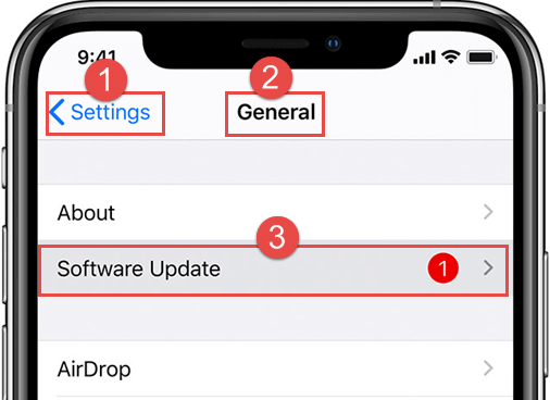 Update Your iPhone to Latest iOS Version