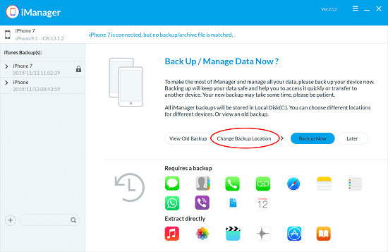 Now, download and install Gihosoft iManager on your computer before you transfer photos from iPhone to flash drive.