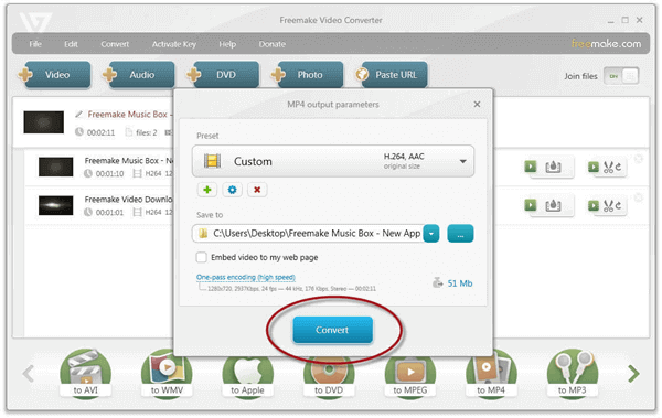 Freemake Video Converter is a simply utility but comes with a beautiful design and amazing features.