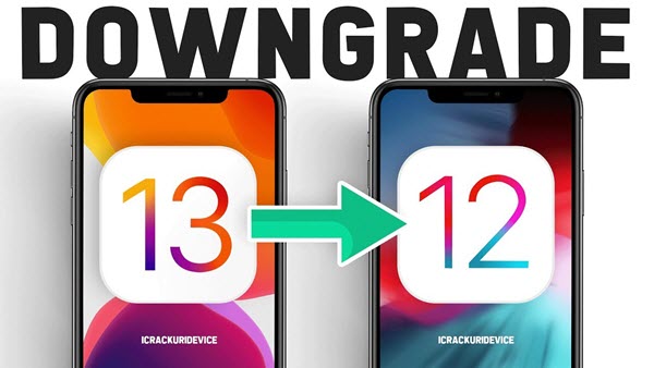 Downgrade iOS 13 to iOS 12