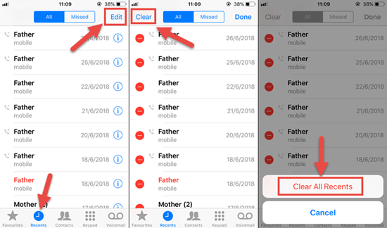How to Delete Call History on iPhone