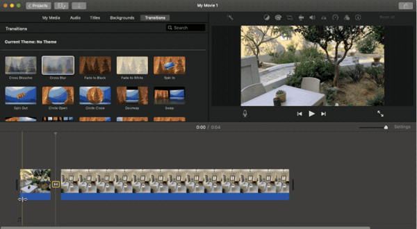 Please follow the steps below to learn how to merge multiple videos into one with iMovie