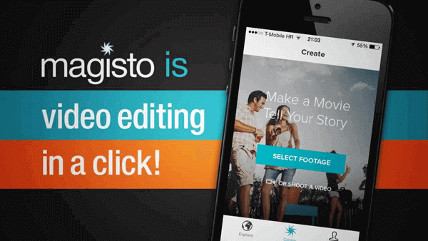 Magisto Video Editor should be the ideal music to video app for video editing beginners