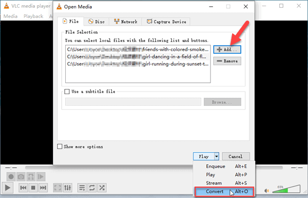 However, combining videos in VLC is not as easy as cutting video in VLC.