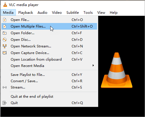 However, combining videos in VLC is not as easy as cutting video in VLC.