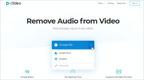 How to use Clideo