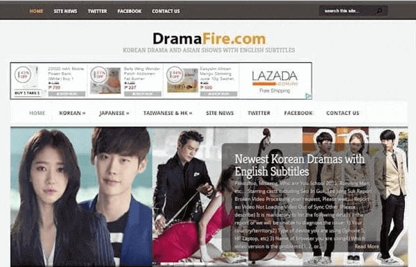 DramaFire is another very well-reputed website for you to download Korean dramas for free.