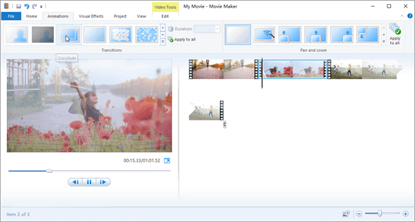 Windows Movie Maker provides surprising features and helps users edit videos with amazing themes, effects and transitions.
