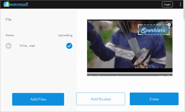Keep reading to know how to remove watermark from video online with this tool