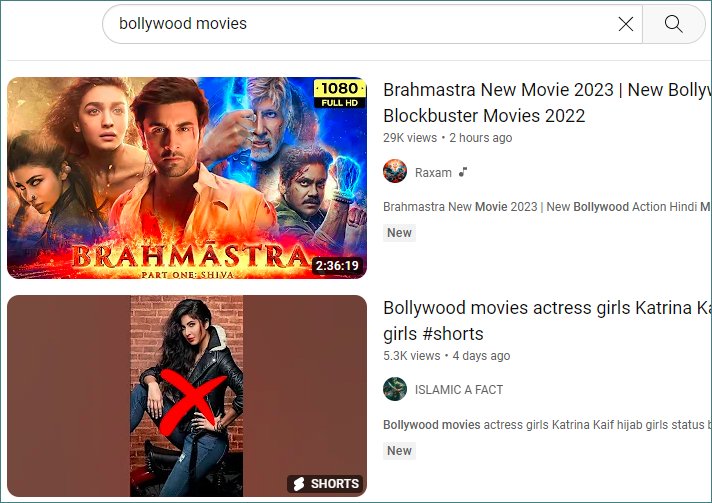 download bollywood movies from YouTube